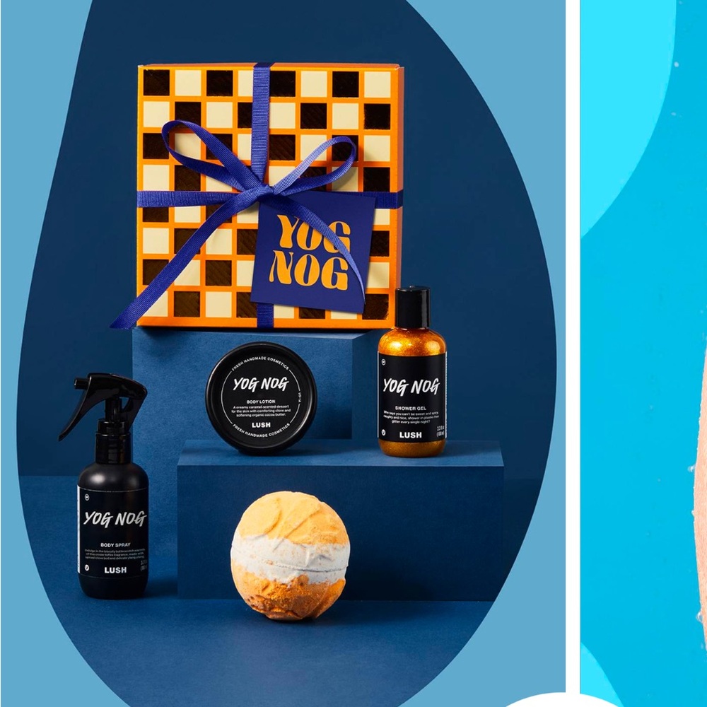 Lush yog nog gifts set